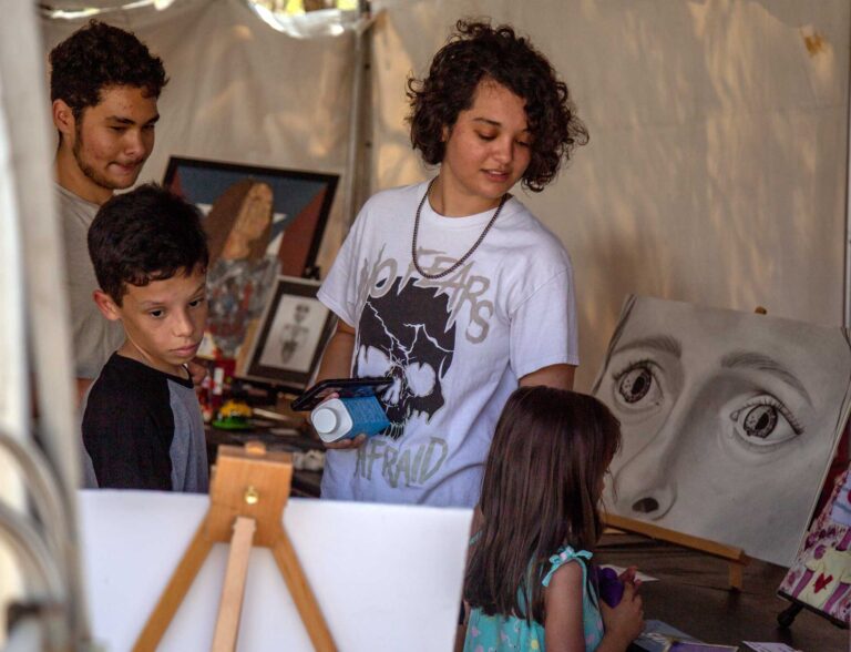 Where Creativity Blossoms: Gasparilla Festival's Community Outreach Village and Youth Art Endeavors