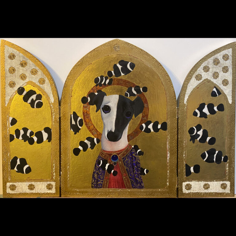 Saint Botticelli with Clown Fish