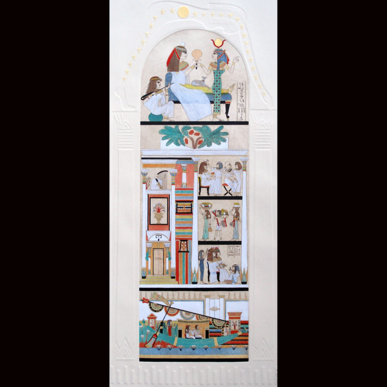 Mel Fleck, a printmaking artist from Louisville