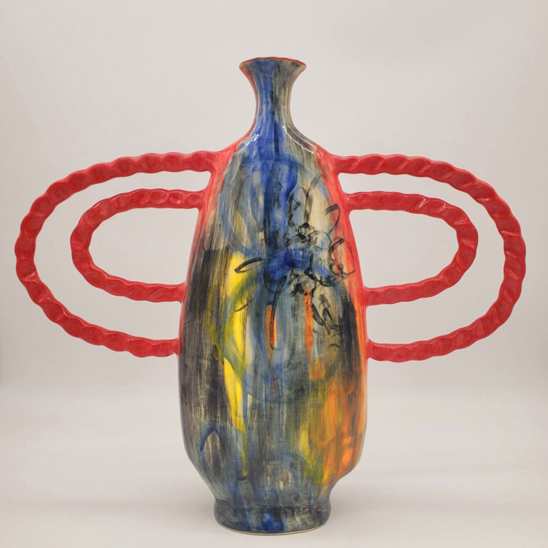 Double Handled Vase